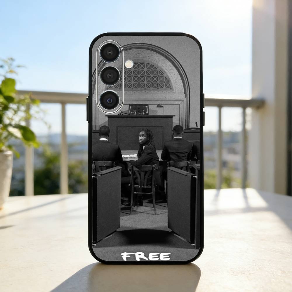 Y-Young T-Thug UY SCUTI  Phone Case For Samsung  A73,72,71,53,52,51,22,91,80, Soft Black Cover