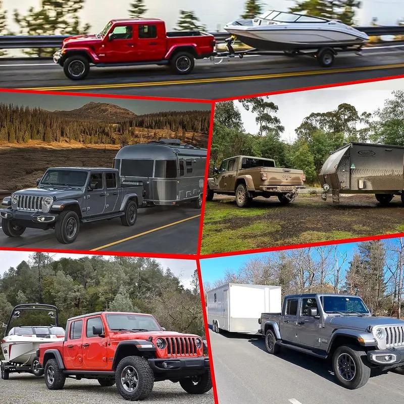 Trailer Hitch 2 Inch Towing Hitch Receiver For Jeep Gladiator JT 2019-2024