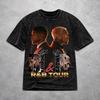 Chris Brown Usher R&B Tour 2026 T Shirt Harajuku Style For Men Women Cotton T-Shirts Tee Clothing