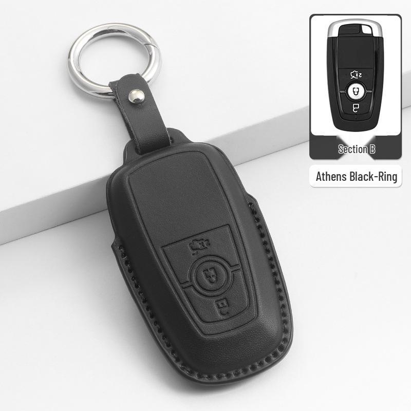 Ford Key Case: Compatible with Escort, Focus, Edge, Escape, Explorer, Taurus, and Mondeo Models