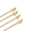 10pcs Stainless Steel Extension Extended Tail Chains Lobster Clasps Connectors DIY Jewelry Making Findings Bracelet Necklaces