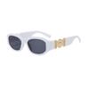 New European-American Trend Polygon Sunglasses: Women's Stylish Square Frame Street Fashion.