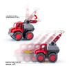 Feuerwehrfahrzeug Set Baustadt Rettung Feuerleiterwagen Tankwagen Wasserwerfer Fahrzeug Legierung+Kunststoff Spielzeug Für Kinder