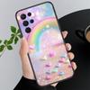 Phone Case For Samsung A55 A16 A56 A36 A35 A15 A53 A54 A33 A34 A25 A05S A52 A52S A14 A26 A71 Rainbow clouds