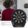 4 LED Display Screen Automatic Scoring Electronic Dartboard Fitness Game Toy Contain Power Supply