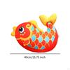 Koi Fish Plush Pillow Back Cushion Home Decor Cartoon Throw Stuffed Animal Toy for