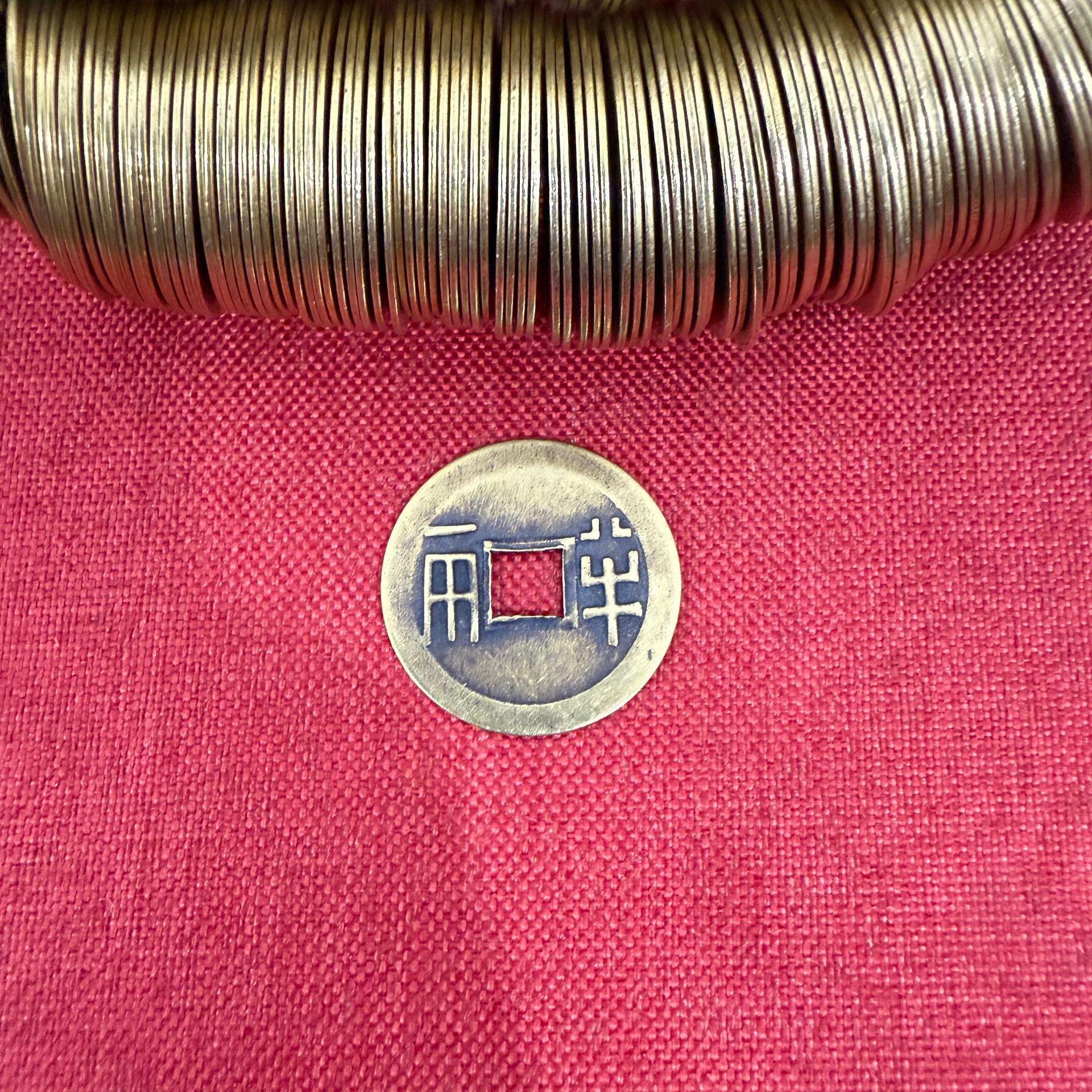 Набор монет Пяти Императоров из латуни: Цинь, Хань, Ушу, Тан, Сун, Юань и Мин 2.3cm