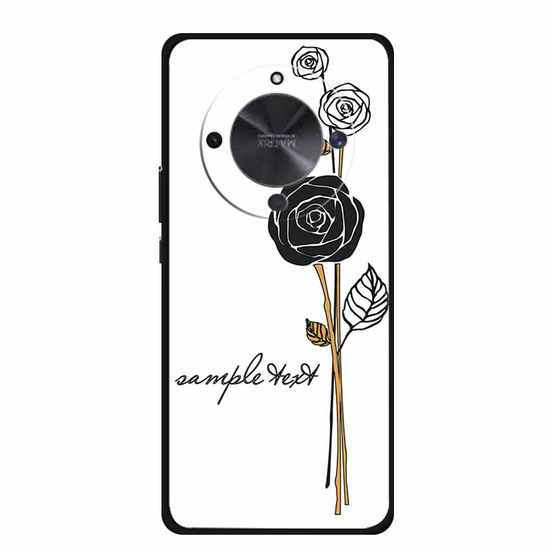 

3D Emboss Case For Honor X70 2025 Phone Case X 70 Coque Relief Flower Silicone Soft Back Cover For Honor X70 5G Case Funda Shell Honor X70 5G