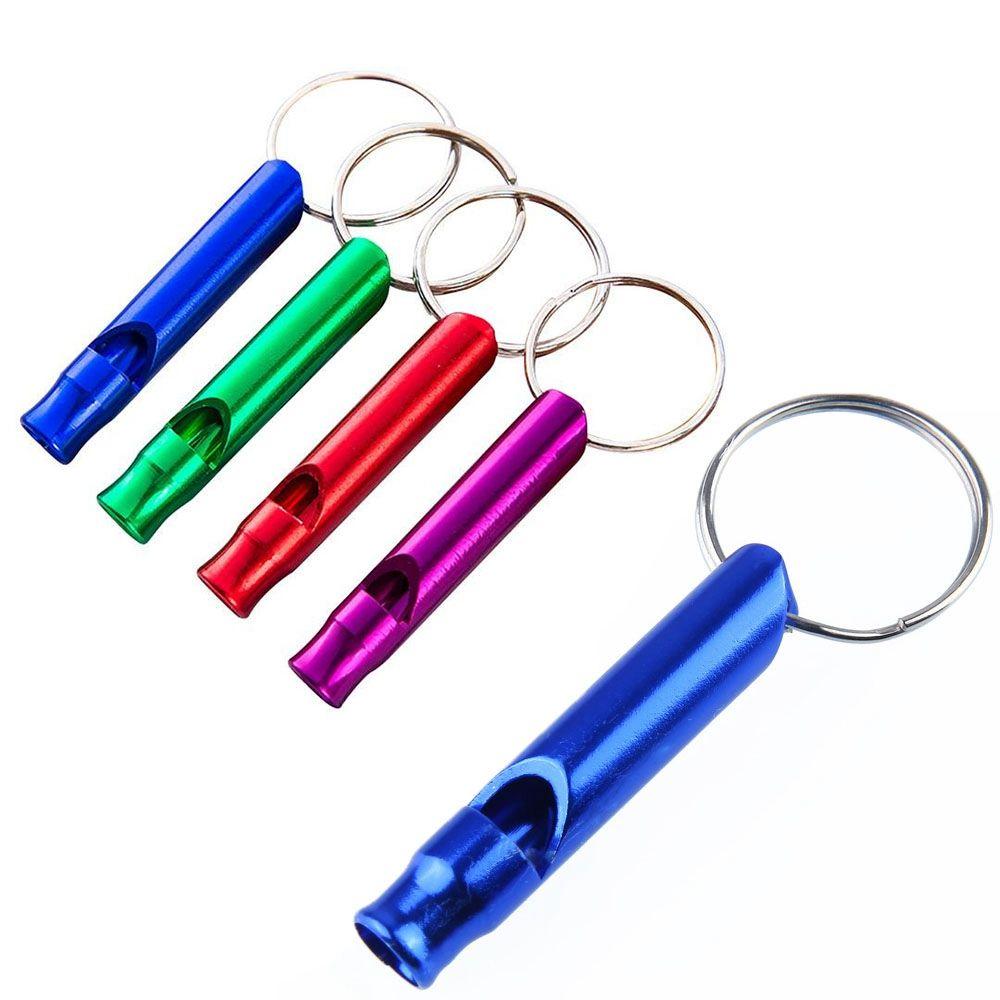 Aluminum Outdoor with Keyring Emergency Whistles Training Accessories EDC Tools Survival Whistle