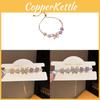 Butterfly Jewelry Bracelet With Zirconia Copper Material For Elegant Womens Accessories