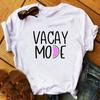 2023 New Women T-Shirt Watermelon One In A Melon Cartoon Printed Top Female T Shirts Harajuku Streetwear O-Neck Short Clothes