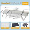 Stainless Steel Barbecue Stove Outdoor Charcoal Folding Barbecue Rack Household Small  Folding Carbon Barbecue Skewer Stove  bbq