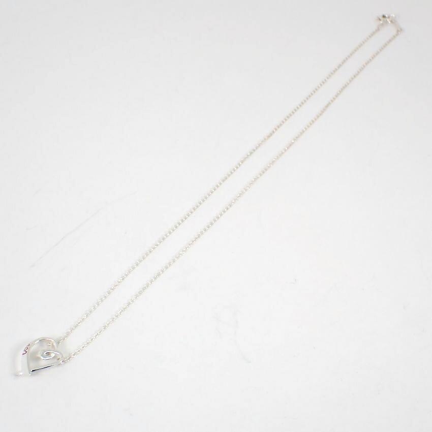 [Used] TIFFANY/Tiffany 925 Loving Heart LOVE Pendant/Necklace/j64-2
