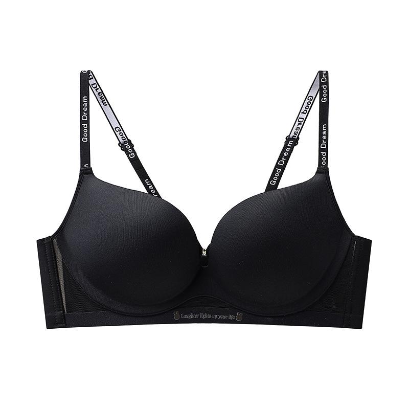 Minimalist Gathering Bra Women's Adjustable Bra Women's Seamless Bra Push Up Bra