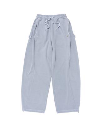 CARGOBROS FOR WOMAN Side Snap Pigment Training Pants (Light Blue)