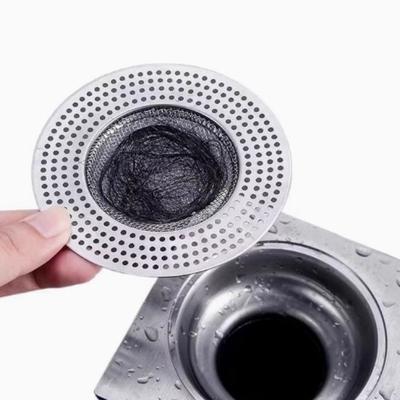 Stainless Steel Floor Drain Filter, Sewer Filter, Bathroom Floor Drain, Toilet Anti-clogging and Anti-flying Insect Device