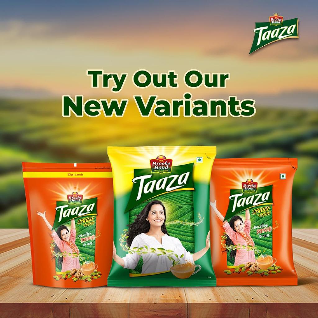 Taaza Tea 1 Kg Darjeeling Flavoured Tea Premium Green Leaf Refreshing Morning Brew