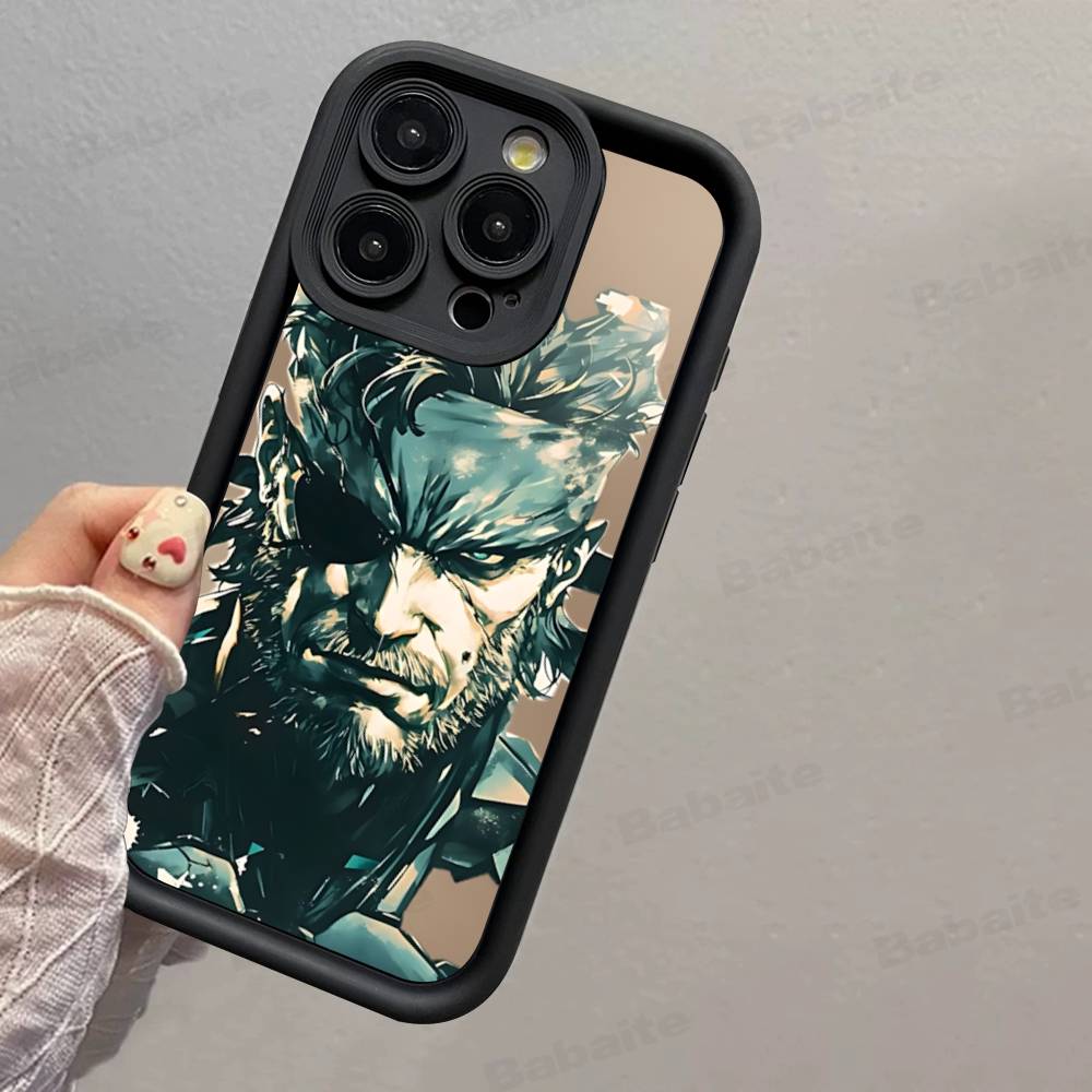 Popular Game M-Metal Classic G-Gear Phone Case For IPhone 17 16 15 14 Plus 13 12 11 Pro Max Silicone Cover