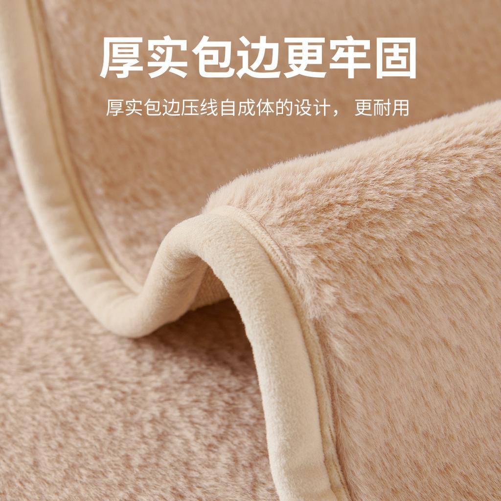 Winter Lightweight Luxury Cat Like Sofa Cushion Nordic Style High-end Anti Slip Plush Cushion Sofa Cover Solid Cushion Cover