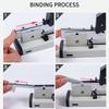 Stapler Heavy Duty Large Metal Painted Handle Steel Iron Rubber Comfortable Grip Office Stapler for 