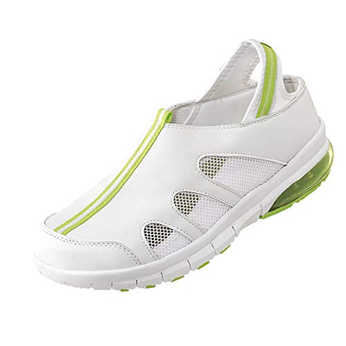 Детская обувь Easy-Bend Air Shoes Задний ремешок для медсестер легкие женские сетчатые с двух сторон медицинские размер 24 желто-зеленые 1667211A 6290₽