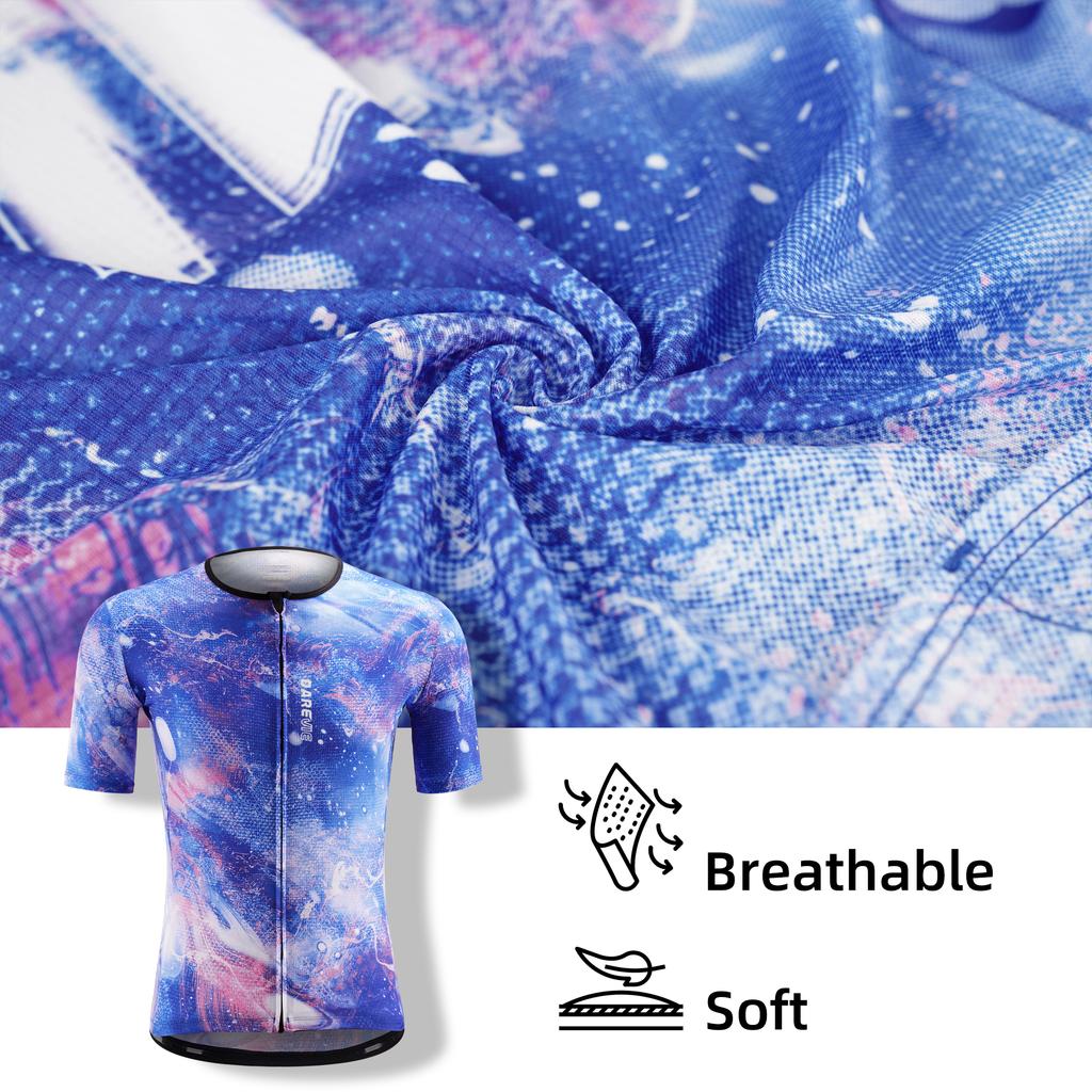 Cycling Jersey Cool Touch Moisture Wicking Base Layer Man Cycling Maillot 2026 MTB Road Anti Slip Men Cycling Clothing