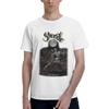 UNTeewan Men's Crew Neck Short Sleeve Ghost Moonlight Band Softstyle Cotton T-Shirt Undershirts Tops Summer Black Athletic Tshirt 5X-Large