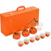 Persimmon Ruyi Tea Set, a Complete Set of Ceramics, a Full Set of High-end Everything Gifts, and a Large Set of Persimmons Gift
