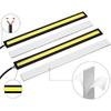 4Pieces Daytime Running Lights DRL Led Strip for Cars Waterproof COB Lights T