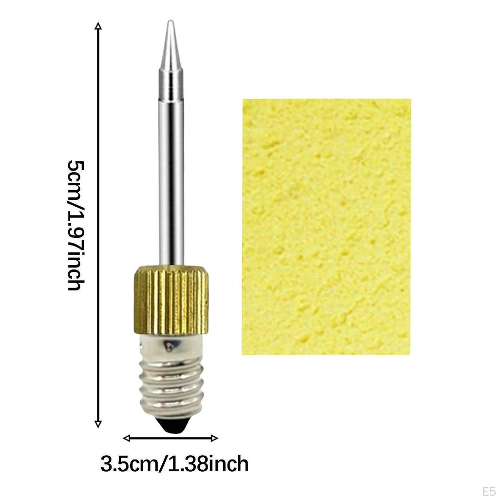 Elektrische Strijkijzerpunt, E10 Interface Vervangbare Punten voor Binnen