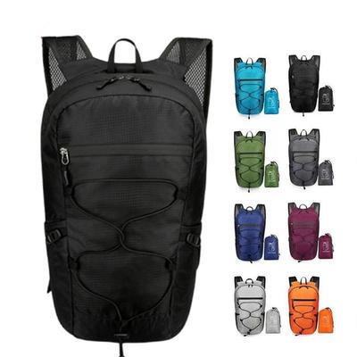 1PCS faltbarer wasserdichter Rucksack für Männer und Frauen, leichte Lauf-Offroad-Radsport-Hauttasche