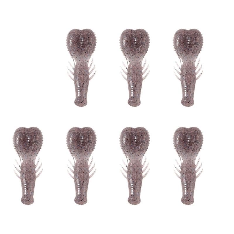 Soft Baits Crawfish Lures Artificial Fishing Baits Lure for Trout 6.2cm 6.7g Heavy Weighted Swimbait Fishing Tackle