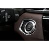 For BMW X2 F39 18- Inner One-Click Startup Button Silver Aluminum Ring Trim