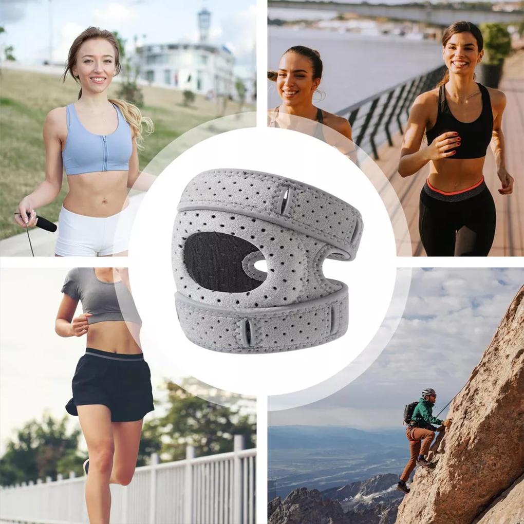 Professional Sports Knee Brace Patella Strap Wide Usage ForVarious Activities Knee Brace Anti-collision Sponge Adjustable Buckle