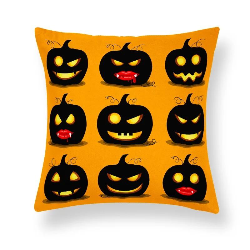Halloween Thema Kissenbezug Auto Büro Wohnzimmer Sofa Halloween Kürbis Laterne Dekoration Kissenbezug
