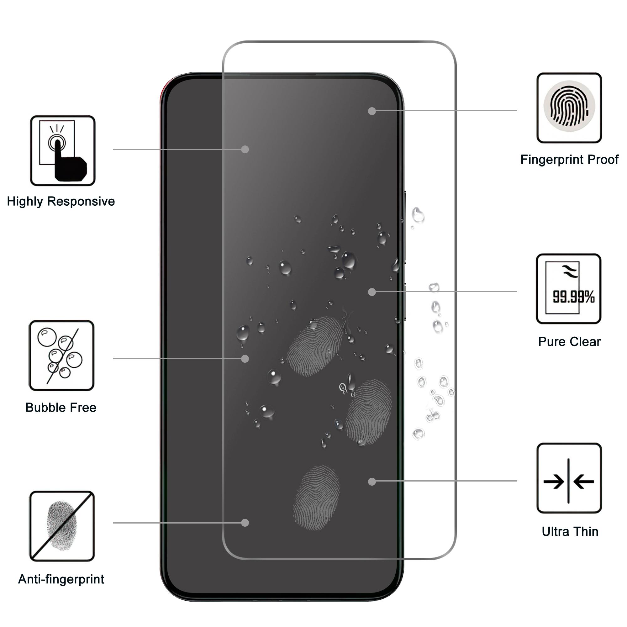

Screen Protector for Xiaomi 13T/13T Pro 2.5D Arc Edge 9H Hardness Tempered Glass Film Type A