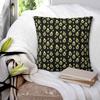 Cute Avocado Pattern Square Pillowcase Pillow Cover Polyester Cushion Zip Decorative Comfort Throw Pillow for Home Car