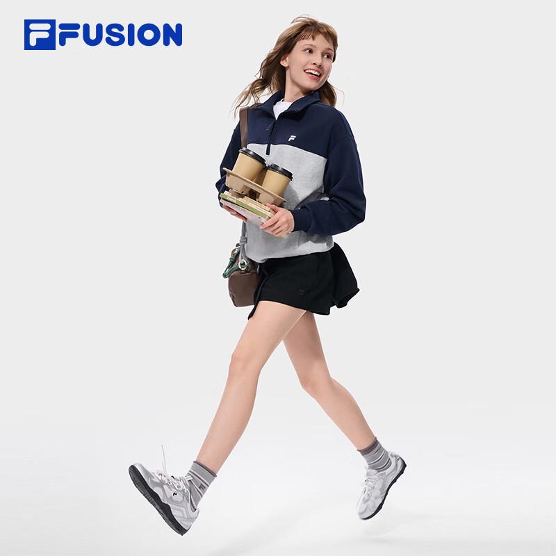 Fila Fusion Women's Half-Zip Stand-Collar Knit Sweatshirt