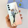For Samsung Galaxy A15 A25 A35 A55 Case Stylish Painted Cover Soft Silicone Phone Cases For Samsung A55 A 15 25 35 Fundas Bumper