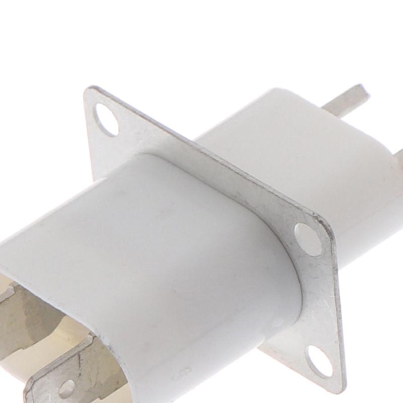 5Pcs Electronic Microwave Oven Magnetron 4 Filament Pin Sockets Converter Home