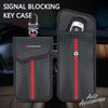 BBKG7 Car Key Case Signal Blocking Protector Pouch Accessory For BMW X1 X2 X3 X5 X6 E46 E39 M1 M2 M3 M6 M135i M140i M240i F21 F25 F34
