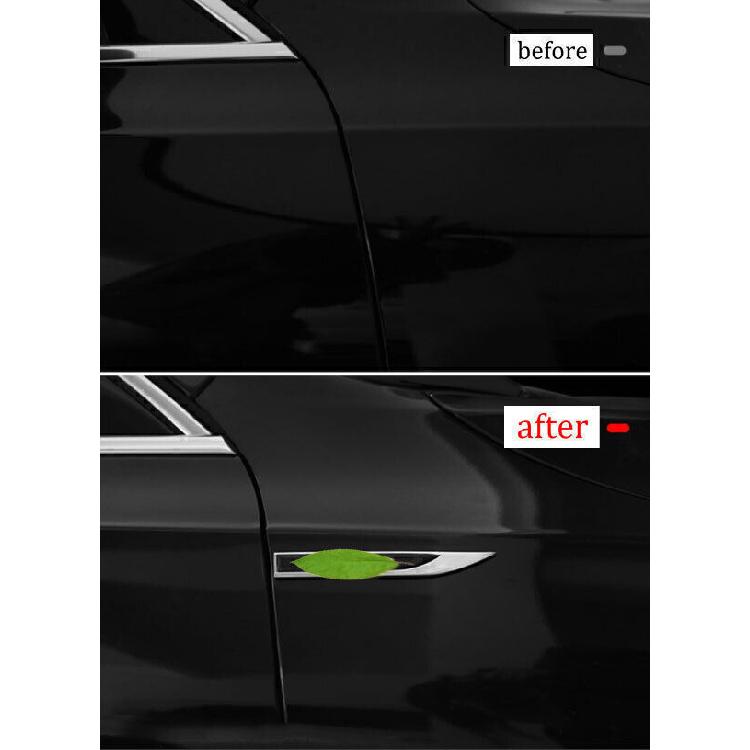 For Volvo XC60 2018-2024 Chrome Steel Side Fender Air Wing Vent Cover Trim 2PCS