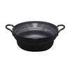 Takumi JAPAN 24cm Tempura IH Hergestellt in Verfügt über eine Magma-Platten-Eisenoberfläche mit strukturierter Oberfläche für hervorragende Hitze Topf, Eisen, Kompatibel, Japan.
