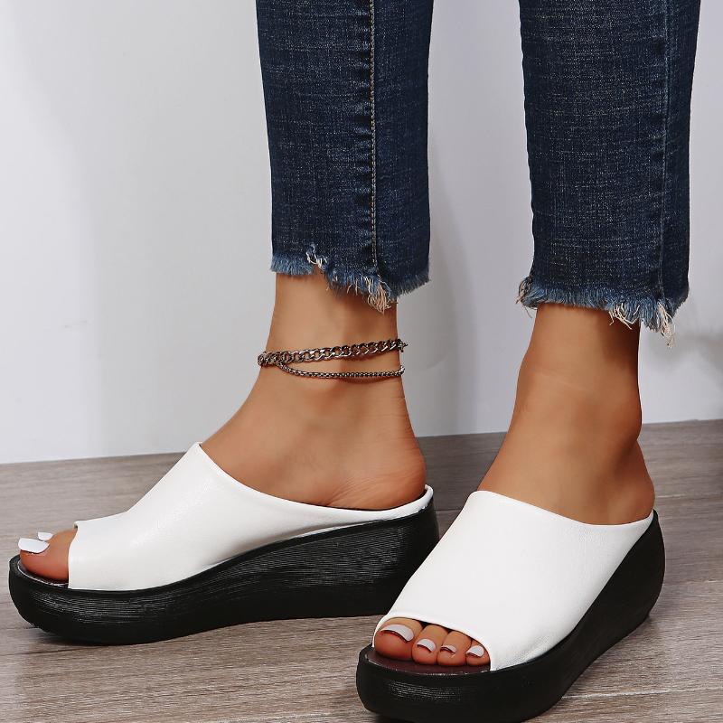 Summer Women Platform Slippers Large Size Sandal