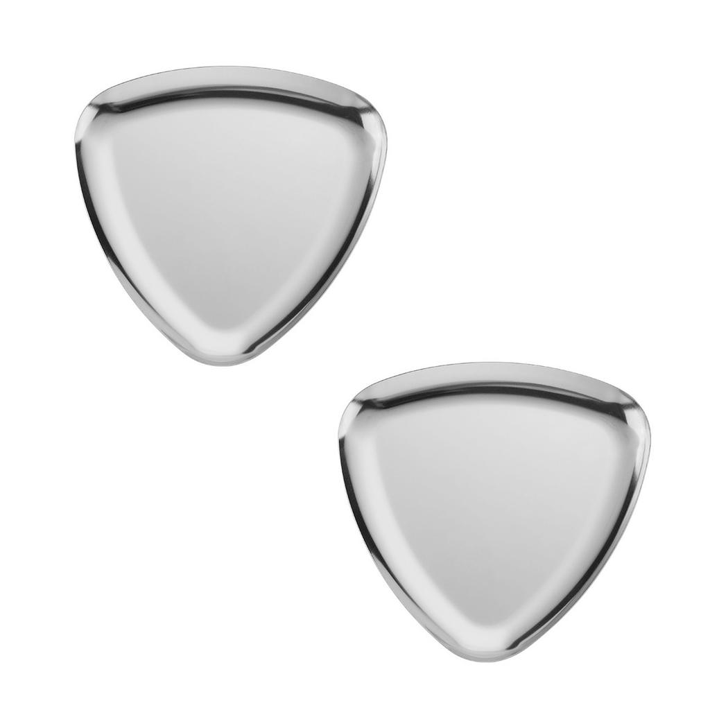 Elegant Triangle Shaped Metal Tray For Jewelry And Cosmetic Storage Decorative Organizer For Home Office Display