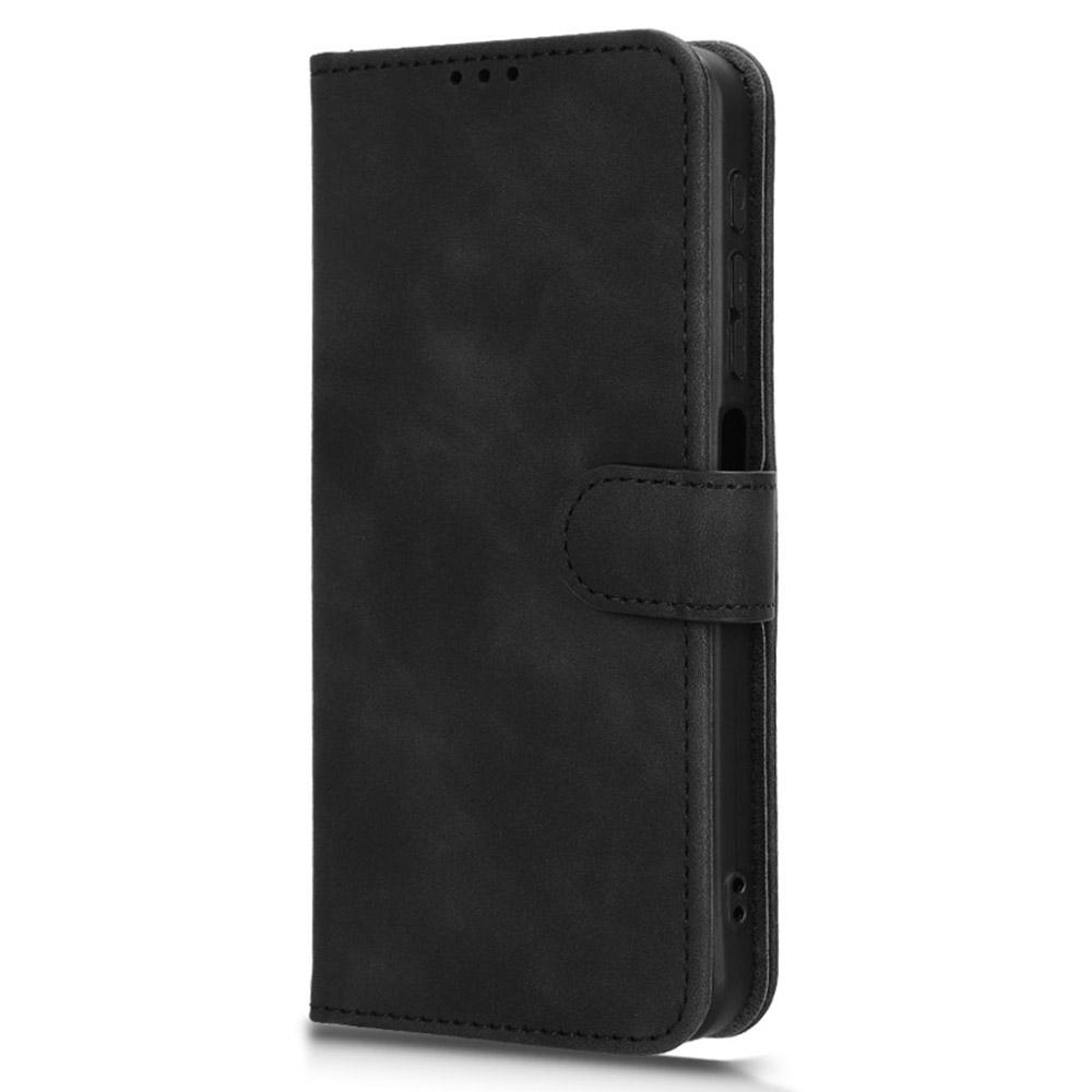 For Itel P65 Leather Case Skin-Feel Anti-Drop Wallet Flip Phone Cover