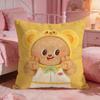Butter BBears Cute Cushion Cover Premium Comfort Reversible Pillow Cove Two In One Design For Any Room  Car Interior