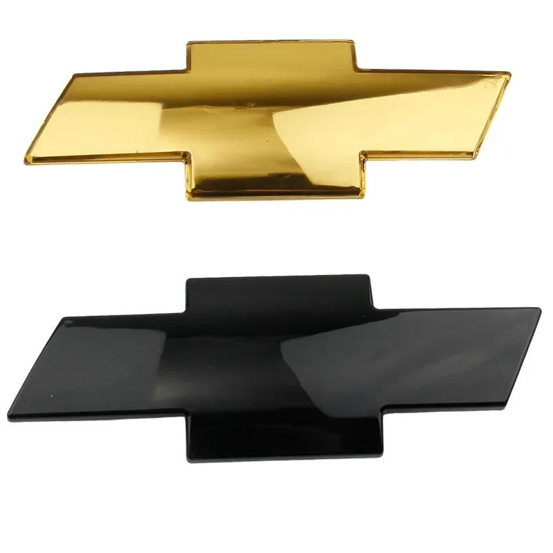 QLNRS1 24x8.5cm Car Front Rear Logo Emblem Cover for Chevrolet Silverado Auto Styling Front Head Trunk Badge Exterior Accessories