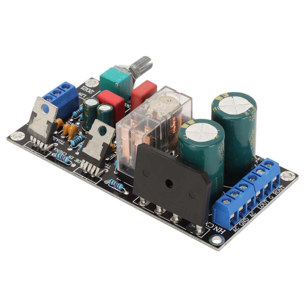 LM1875T Power Amplifier Board Professional Support 2.0 Stereo Dual Channel System Volume Adjustment Power Amp Module
