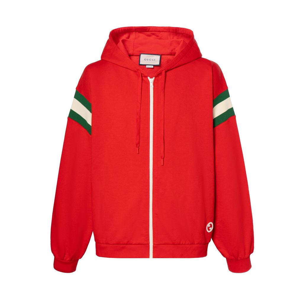 Gucci Jersey Zipped Hoodie 756647-XJFWE-6429